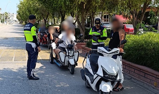 Antalya'da yoğunlaştırılmış motosiklet trafik denetimi