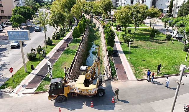 ASAT'tan Konyaaltı'nda kapsamlı kanal temizliği