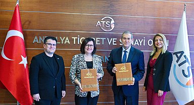 ATSO'dan Akseki'ye kalıcı yatırım; Ali Bahar Küçük Sanayi Sitesi için imzalar atıldı