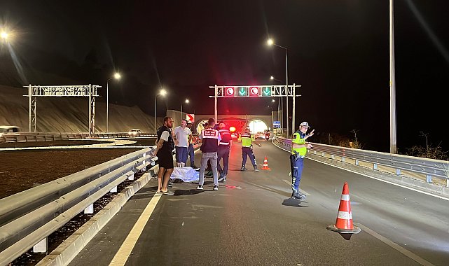 Bariyere çarpan motosikletin sürücüsü hayatını kaybetti