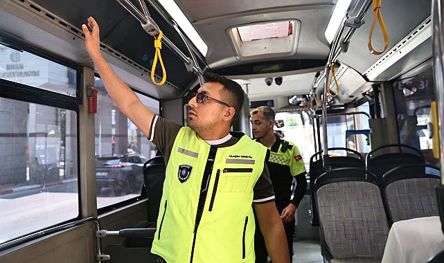 Büyükşehir'den toplu ulaşımda klima denetimi