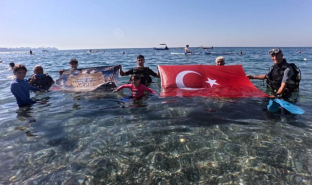 Kabotaj Bayramı deniz altında kutlandı
