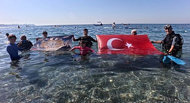 Kabotaj Bayramı deniz altında kutlandı