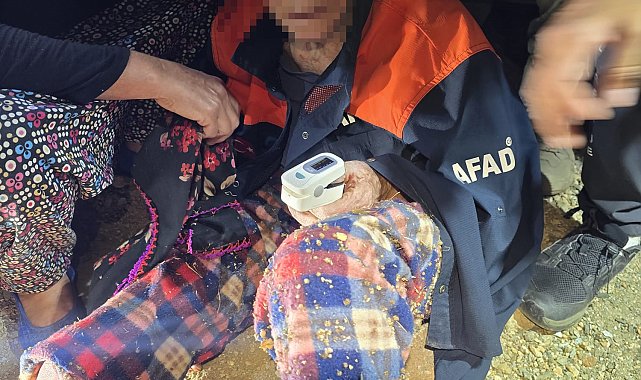 Kaybolan 83 yaşındaki Alzheimer hastası kadın dronla bulundu