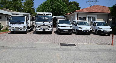 Kemer Belediyesi filosuna 5 yeni araç