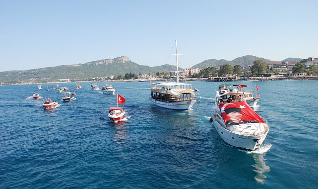 Kemer'de Kabotaj Bayramı coşkusu