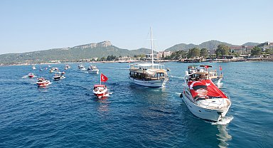 Kemer'de Kabotaj Bayramı coşkusu