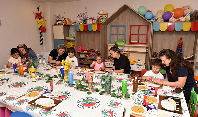Kepez'de minik eller sanatla buluşuyor