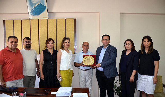 Mali müşavirlerden vergi dairesi müdürüne veda