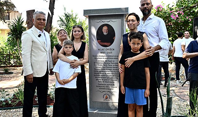 Nejat Üreğen'in adı, ömrünü adadığı Kaleiçi'nde yaşatılacak