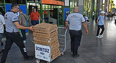 Otogarda, usulsüz taşınan 700 civcive el konuldu