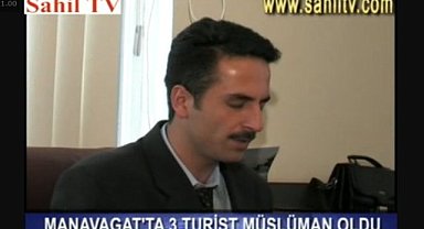 Manavgatta Turist Müslüman Oldu İhtida Töreni